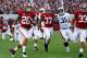 TUSCALOOSA, AL - NOVEMBER 24: Dee Milliner #28 of the Alabama Crimson Tide reacts after recovering a fumble by the Auburn Tigers at Bryant-Denny Stadium on November 24, 2012 in Tuscaloosa, Alabama. (Photo by Kevin C. Cox/Getty Images)