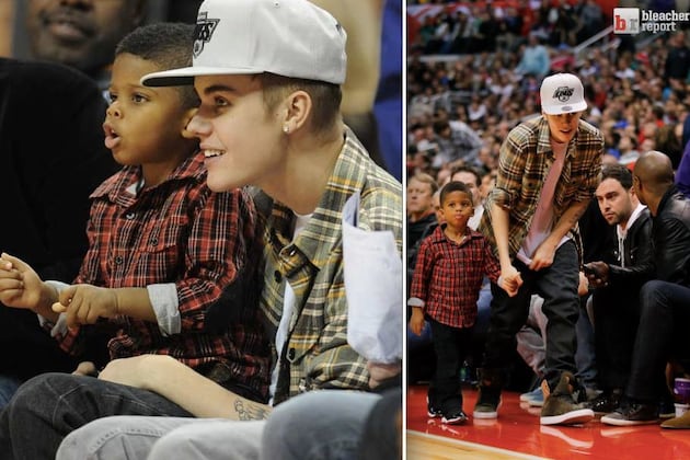 Bieber Babysits for CP3