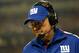 ATLANTA, GA - DECEMBER 16: Head coach Tom Coughlin of the New York Giants reacts after an injury to Chris Snee #76 against the Atlanta Falcons at Georgia Dome on December 16, 2012 in Atlanta, Georgia. (Photo by Kevin C. Cox/Getty Images)