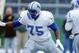 6 Dec 1992: Left tackle Lomas Brown of the Detroit Lions sets to pass block during the Lions 38-10 loss to the Green Bay Packers at Milwaukee County Stadium in Milwaukee, Wisconsin.