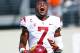 EAST RUTHERFORD, NJ - SEPTEMBER 08: T.J. McDonald #7 of the USC Trojans screams before the start of a game against the Syracuse Orange at MetLife Stadium on September 8, 2012 in East Rutherford, New Jersey. (Photo by Rich Schultz /Getty Images)