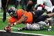 CORVALLIS, OR - DECEMBER 01: Running back Malcolm Agnew #30 of the Oregon State Beavers dives into the endzone for a touchdown in the fourth quarter of the game against the Nicholls State Colonels on December 1, 2012 at Reser Stadium in Corvallis, Oregon. Oregon State won the game 77-3. (Photo by Steve Dykes/Getty Images)