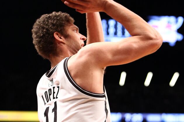 Brook Lopez Scores 35 in Nets Win over Cavs :InsideHoops