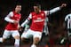 LONDON, ENGLAND - DECEMBER 29: Theo Walcott of Arsenal in kicks the ball during the Barclays Premier League match between Arsenal and Newcastle United at the Emirates Stadium on December 29, 2012 in London, England. (Photo by Clive Mason/Getty Images)