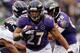 BALTIMORE, MD - DECEMBER 16: Running back Ray Rice #27 of the Baltimore Ravens carries the ball against the Denver Broncos at M&T Bank Stadium on December 16, 2012 in Baltimore, Maryland. (Photo by Rob Carr/Getty Images)