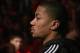 CHICAGO, IL - MAY 01: Derrick Rose #1 of the Chicago Bulls, injured in game one against the Philadelphia 76ers, stands in front of the Bulls bench during player introductions before Game Two of the Eastern Conference Quarterfinals during the 2012 NBA Playoffs at the United Center on May 1, 2012 in Chicago, Illinois. NOTE TO USER: User expressly acknowledges and agrees that, by downloading and or using this photograph, User is consenting to the terms and conditions of the Getty Images License Agreement. (Photo by Jonathan Daniel/Getty Images)