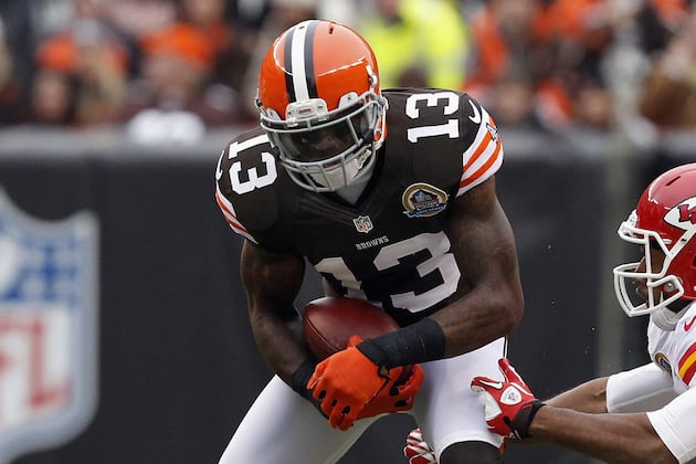 Josh Gordon Suffers Ankle Injury vs. Steelers