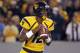 MORGANTOWN, WV - NOVEMBER 17: Geno Smith #12 of the West Virginia Mountaineers drops back to pass against the Oklahoma Sooners during the game on November 17, 2012 at Mountaineer Field in Morgantown, West Virginia. (Photo by Justin K. Aller/Getty Images)