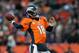 DENVER, CO - DECEMBER 30: Quarterback Peyton Manning #18 of the Denver Broncos passes against the Kansas City Chiefs during a game at Sports Authority Field Field at Mile High on December 30, 2012 in Denver, Colorado. The Broncos defeated the Chiefs 38-3. (Photo by Dustin Bradford/Getty Images)