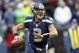 Dec 30, 2012, Seattle, WA, USA; Seattle Seahawks quarterback Russell Wilson (3) looks to pass against the St. Louis Rams during the first quarter at CenturyLink Field. Mandatory Credit: Joe Nicholson-USA TODAY Sports