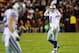 LANDOVER, MD - DECEMBER 30: Tony Romo #9 of the Dallas Cowboys reacts after throwing his second interception in their game against the Washington Redskins at FedExField on December 30, 2012 in Landover, Maryland. (Photo by Rob Carr/Getty Images)