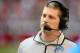 Dec. 16, 2012; Glendale, AZ, USA: Detroit Lions head coach Jim Schwartz against the Arizona Cardinals at University of Phoenix Stadium. The Cardinals defeated the Lions 38-10. Mandatory Credit: Mark J. Rebilas-USA TODAY Sports