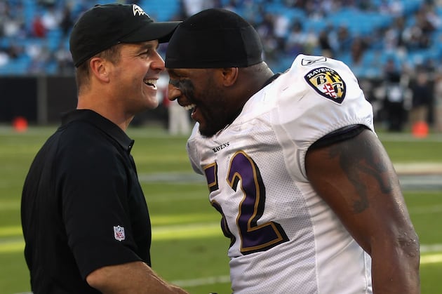 John Harbaugh Mum on Ray Lewis