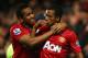 LONDON, ENGLAND - OCTOBER 31: Nani of Manchester United celebrates his goal with Anderson (L) during the Capital One Cup Fourth Round match between Chelsea and Manchester United at Stamford Bridge on October 31, 2012 in London, England. (Photo by Clive Rose/Getty Images)