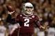 COLLEGE STATION, TX - NOVEMBER 24: Johnny Manziel #2 of the Texas A&M Aggies looks to pass during their game against the Missouri Tigers at Kyle Field on November 24, 2012 in College Station, Texas. (Photo by Scott Halleran/Getty Images)