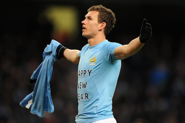 Edin Dzeko Is the Latest Victim for Revealing New Year Message