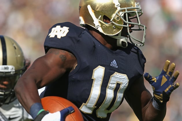 Notre Dame WR DaVaris Daniels Ready to Go