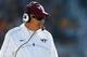 CHESTNUT HILL, MA - NOVEMBER 17: Head coach Frank Beamer of the Virginia Tech Hokies watches his team play against the Boston College Eagles during the game on November 17, 2012 at Alumni Stadium in Chestnut Hill, Massachusetts. (Photo by Jared Wickerham/Getty Images)
