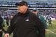 EAST RUTHERFORD, NJ - DECEMBER 30: Head coach Andy Reid of the Philadelphia Eagles walks off the field after the game against the New York Giants at MetLife Stadium on December 30, 2012 in East Rutherford, New Jersey. The New York Giants defeated the Philadelphia Eagles 42-7. (Photo by Elsa/Getty Images)