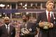 IRVING, TX - SEPTEMBER 19: Troy Aikman, former Dallas Cowboys quaterback, speaks to the fans in front of former teammates Emmitt Smith (L) and Michael Irvin during a ceremony inducting Aikman into the Cowbos ring of honor at half-time of the game between the Washington Redskins and the Dallas Cowboys on September 19, 2005 at Texas Stadium in Irving, Texas. Former Cowboys teammates Troy Aikman, Emmitt Smith and Michael Irvin were all inducted during the half-time ceremony. The Redskins won 14-13. (Photo by Ronald Martinez/Getty Images)