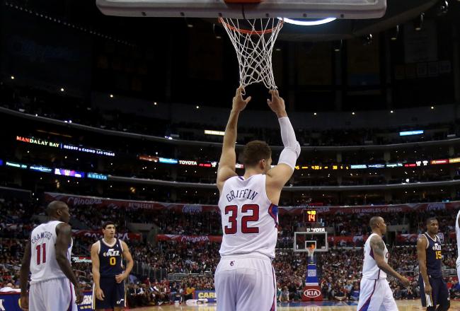 Blake Griffin was invisible in the first half.