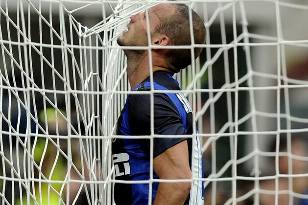 Sneijder Missing from Inter Training