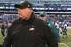 Andy Reid exits final game as Eagles' head coach.
