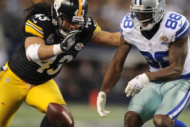 Harrison, Polamalu Feeling Healthier, Set for Productive Offseason