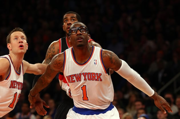Knicks' Amar'e Promises to Improve After Never Being 'taught Defense'