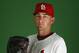JUPITER, FL - FEBRUARY 20: Pitcher Tyler Herron #71 of the St. Louis Cardinals poses during photo day at Roger Dean Stadium on February 20, 2009 in Jupiter, Florida. (Photo by Doug Benc/Getty Images)