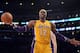 LOS ANGELES, CA - DECEMBER 28: Dwight Howard #12 of the Los Angeles Lakers reacts to a foul call during the game against the Portland Trail Blazers at Staples Center on December 28, 2012 in Los Angeles, California. The Lakers won 104-87. NOTE TO USER: User expressly acknowledges and agrees that, by downloading and or using this photograph, User is consenting to the terms and conditions of the Getty Images License Agreement. (Photo by Harry How/Getty Images)