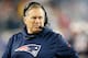 FOXBORO, MA - DECEMBER 10: Bill Belichick of the New England Patriots watches the action against the Houston Texans in the second half at Gillette Stadium on December 10, 2012 in Foxboro, Massachusetts. (Photo by Jim Rogash/Getty Images)
