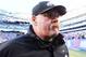 EAST RUTHERFORD, NJ - DECEMBER 30: Head coach Andy Reid of the Philadelphia Eagles walks off the field after the game against the New York Giants at MetLife Stadium on December 30, 2012 in East Rutherford, New Jersey. The New York Giants defeated the Philadelphia Eagles 42-7. (Photo by Elsa/Getty Images)