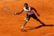 ROME, ITALY - MAY 15: Gael Monfils of France plays a forehand against Juan Carlos Ferrero of Spain in their second round match during day four of the Internazionali BNL d'Italia 2012 at the Foro Italico Tennis Centre on May 15, 2012 in Rome, Italy. (Photo by Clive Brunskill/Getty Images)