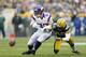 Kyle Rudolph caught two passes for 20 yards against Green Bay in Week 17.