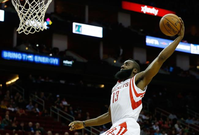 Harden led the way for a sputtering Rockets offense, finishing with 31 points and seven dimes
