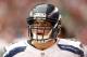 GLENDALE, AZ - SEPTEMBER 09: Offensive guard J.R. Sweezy #64 of the Seattle Seahawks during the season opener against the Arizona Cardinals at the University of Phoenix Stadium on September 9, 2012 in Glendale, Arizona. The Cardinals defeated the Seahawks 20-16. (Photo by Christian Petersen/Getty Images)