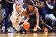 WEST LAFAYETTE, IN - JANUARY 02: D.J. Byrd #21 of the Purdue Boilermakers and Joseph Bertrand #2 of the Illinois Fighting Illini fight for a loose ball at Mackey Arena on January 2, 2013 in West Lafayette, Indiana. (Photo by Michael Hickey/Getty Images)