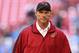 GLENDALE, AZ - DECEMBER 16: Head coach Ken Whisenhunt of the Arizona Cardinals runs on the field before the NFL game against the Detroit Lions at the University of Phoenix Stadium on December 16, 2012 in Glendale, Arizona. The Cardinals defeated the Lions 38-10. (Photo by Christian Petersen/Getty Images)