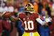 RG3 and the Redskins host Russell Wilson and Seattle this week.
