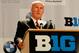 July 26, 2012; Chicago, IL, USA; Big Ten commissioner Jim Delany speaks during the Big Ten media day at the McCormick Place Convention Center. Mandatory Credit: Reid Compton-USA TODAY Sports