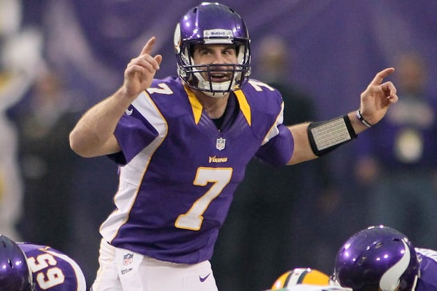 Christian Ponder Will 'Do Everything He Can' to Play with Sore Elbow