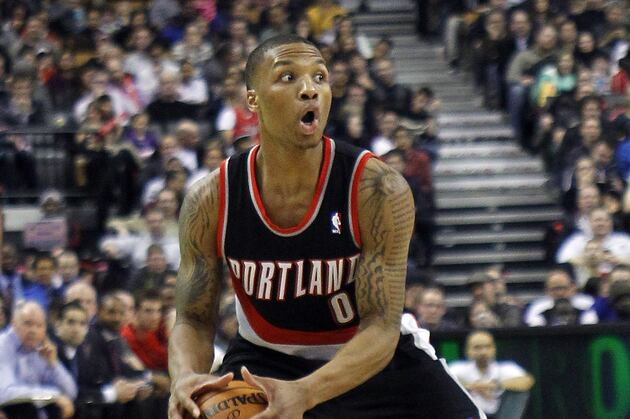 Damian Lillard Wins Rookie of the Month Award
