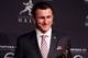 NEW YORK, NY - DECEMBER 08: Quarterback Johnny Manziel of the Texas A&M University Aggies poses with the Heisman Memorial Trophy after being named the 78th Heisman Memorial Trophy Award winner at a press conference at the Marriott Marquis on December 8, 2012 in New York City. (Photo by Mike Stobe/Getty Images)
