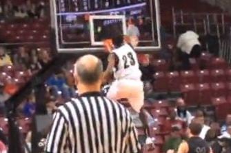 High School Sophomore Somehow Ended Up Above the Rim on This Dunk