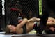March 3, 2012; Columbus, OH, USA; Ronda Rousey wins her match against Miesha Tate by using an arm bar during the Strikeforce Grand Prix final at Nationwide Arena. Mandatory Credit: Greg Bartram-USA TODAY Sports