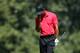 AUGUSTA, GA - APRIL 08: Tiger Woods of the United States reacts after an approach shot on the fifth hole during the final round of the 2012 Masters Tournament at Augusta National Golf Club on April 8, 2012 in Augusta, Georgia. (Photo by Andrew Redington/Getty Images)