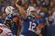 A clean pocket for Luck could mean a big win for Indy.