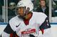 BUFFALO, NY - SEPTEMBER 29: Seth Jones #3 of Team McClanahan skates against Team Housley at the USA Hockey All-American Prospects Game at the First Niagara Center on September 29, 2012 in Buffalo, New York. (Photo by Bruce Bennett/Getty Images)