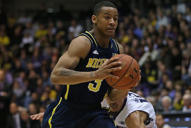 Burke, Hardaway Lead Michigan Past Wildcats